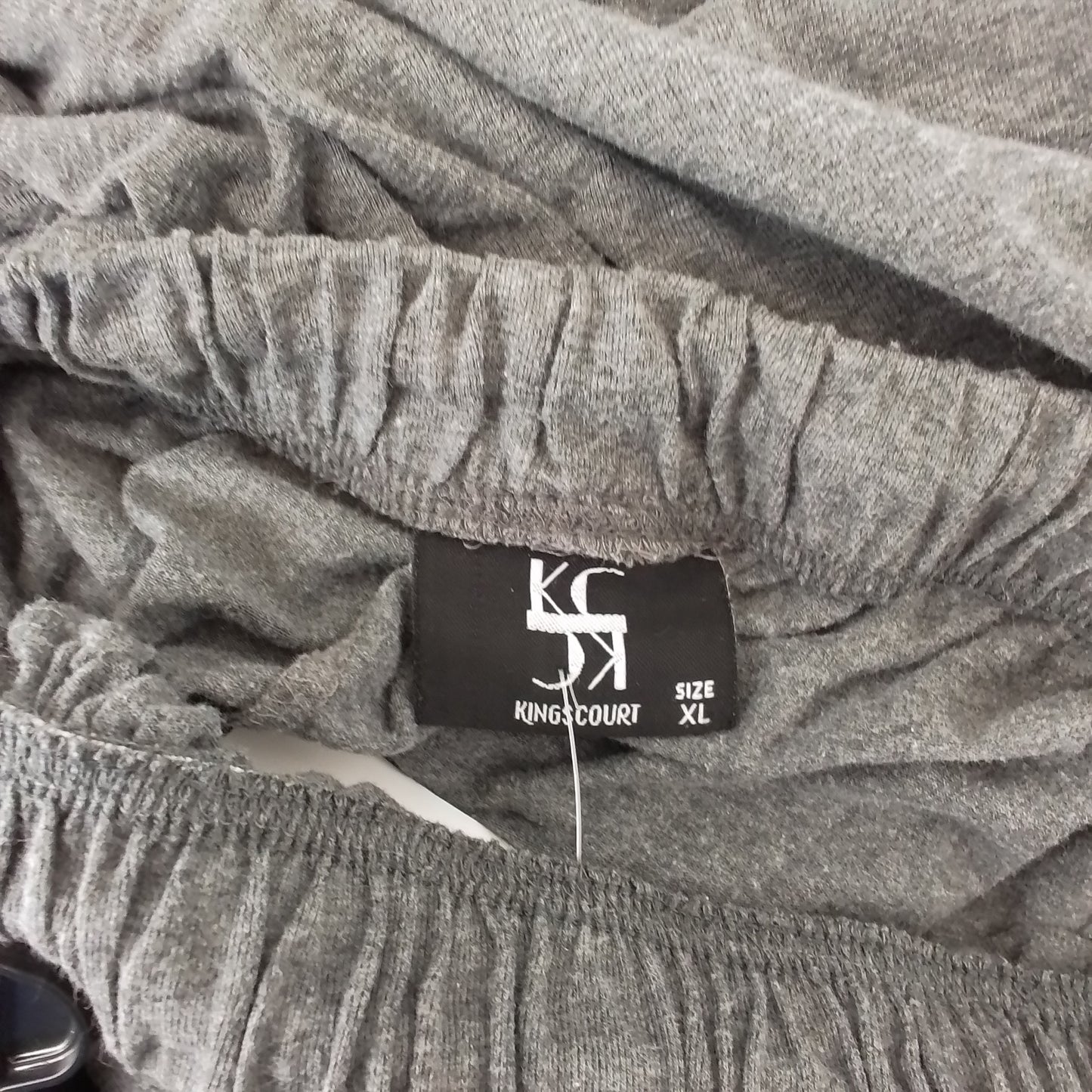 Men's Cotton Shorts - Grey, XL