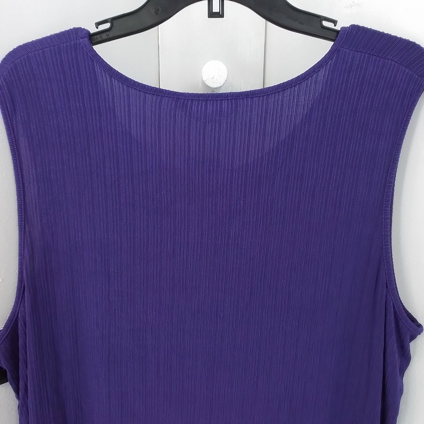 Purple Acrylic Women's Blouse
