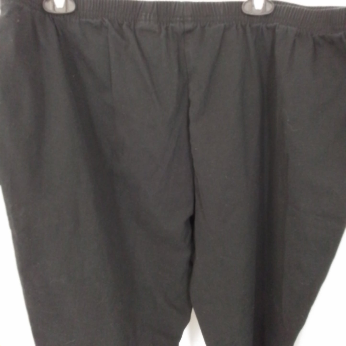 JMS Women's Black Cotton Capris - 3X