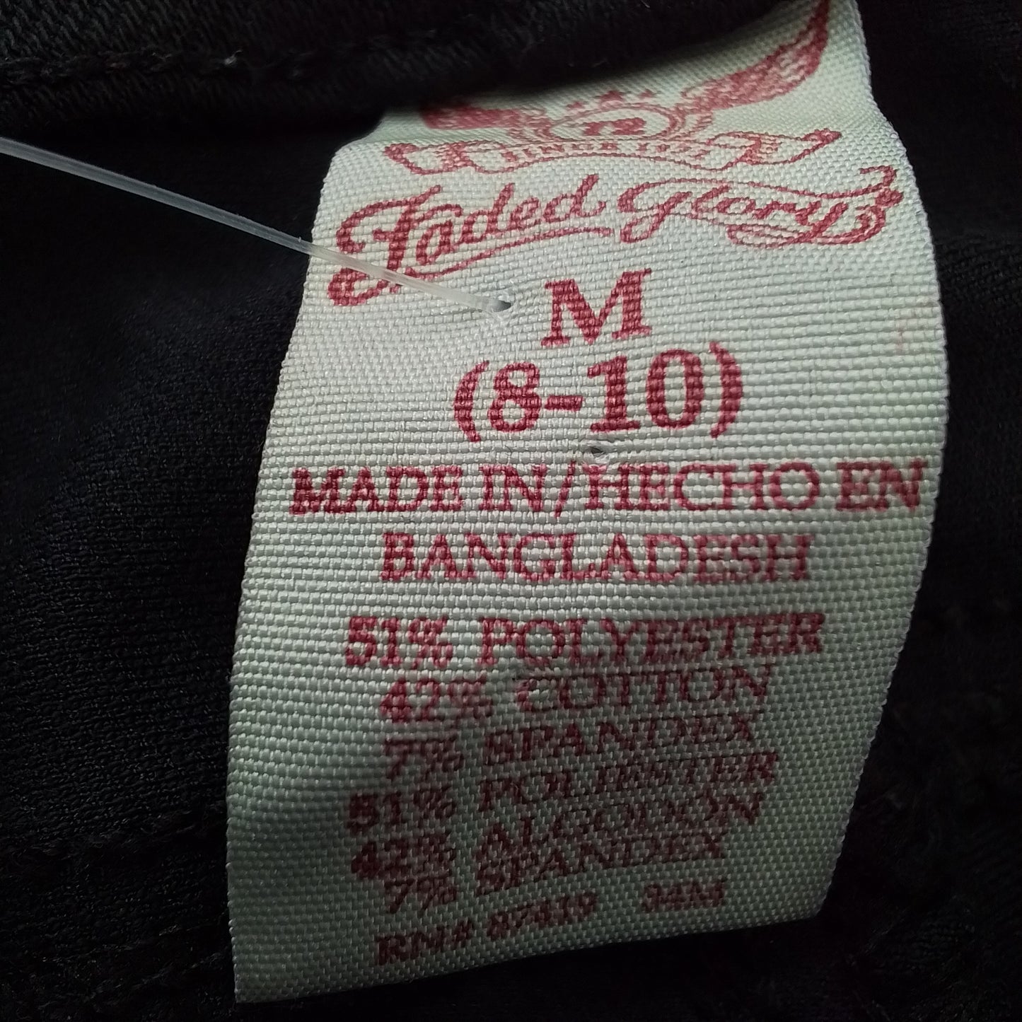 Faded Glory Women's Black Pants - Size M