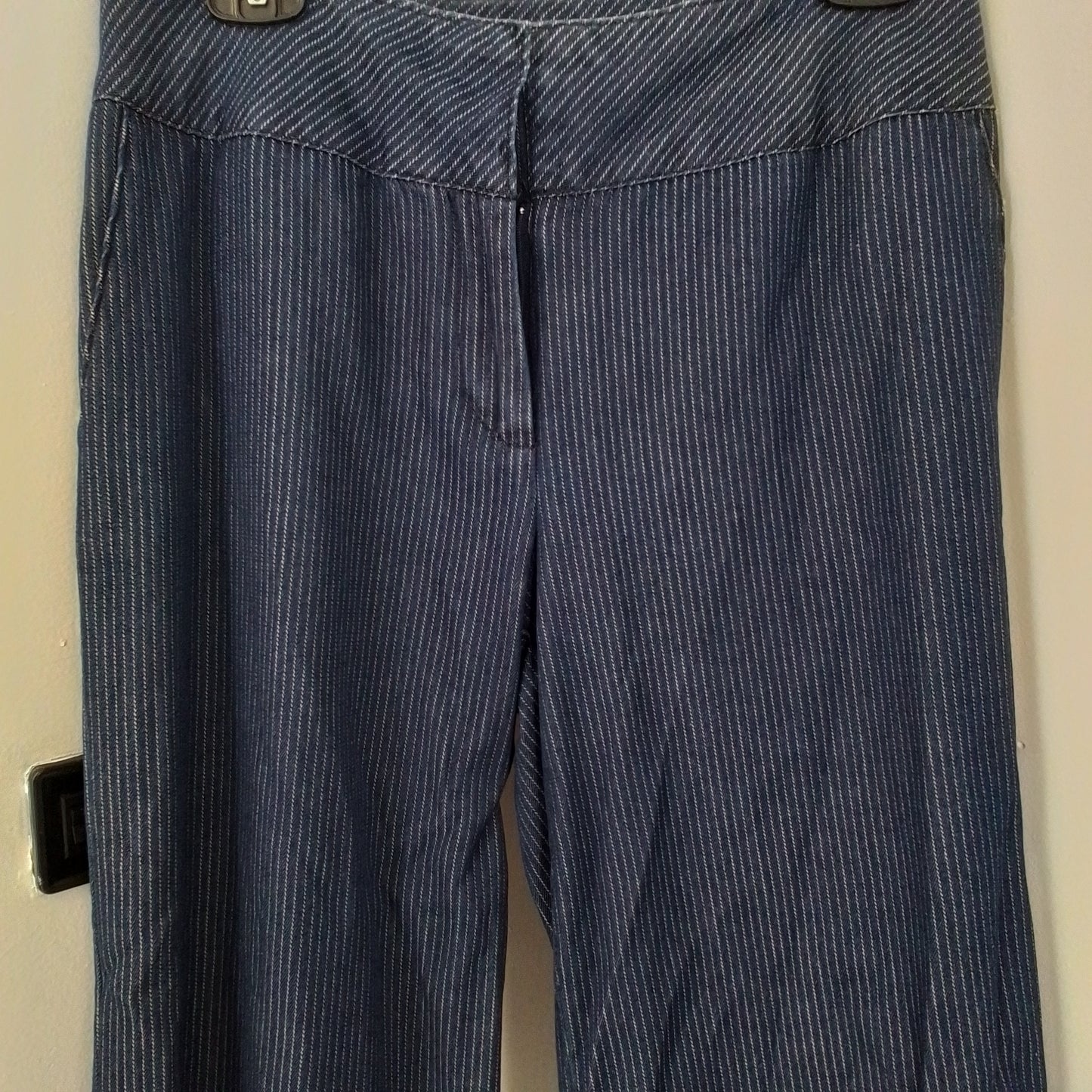 Cato Women's Blue Cotton Pants