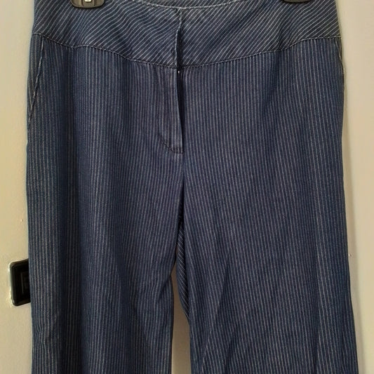 Cato Women's Blue Cotton Pants
