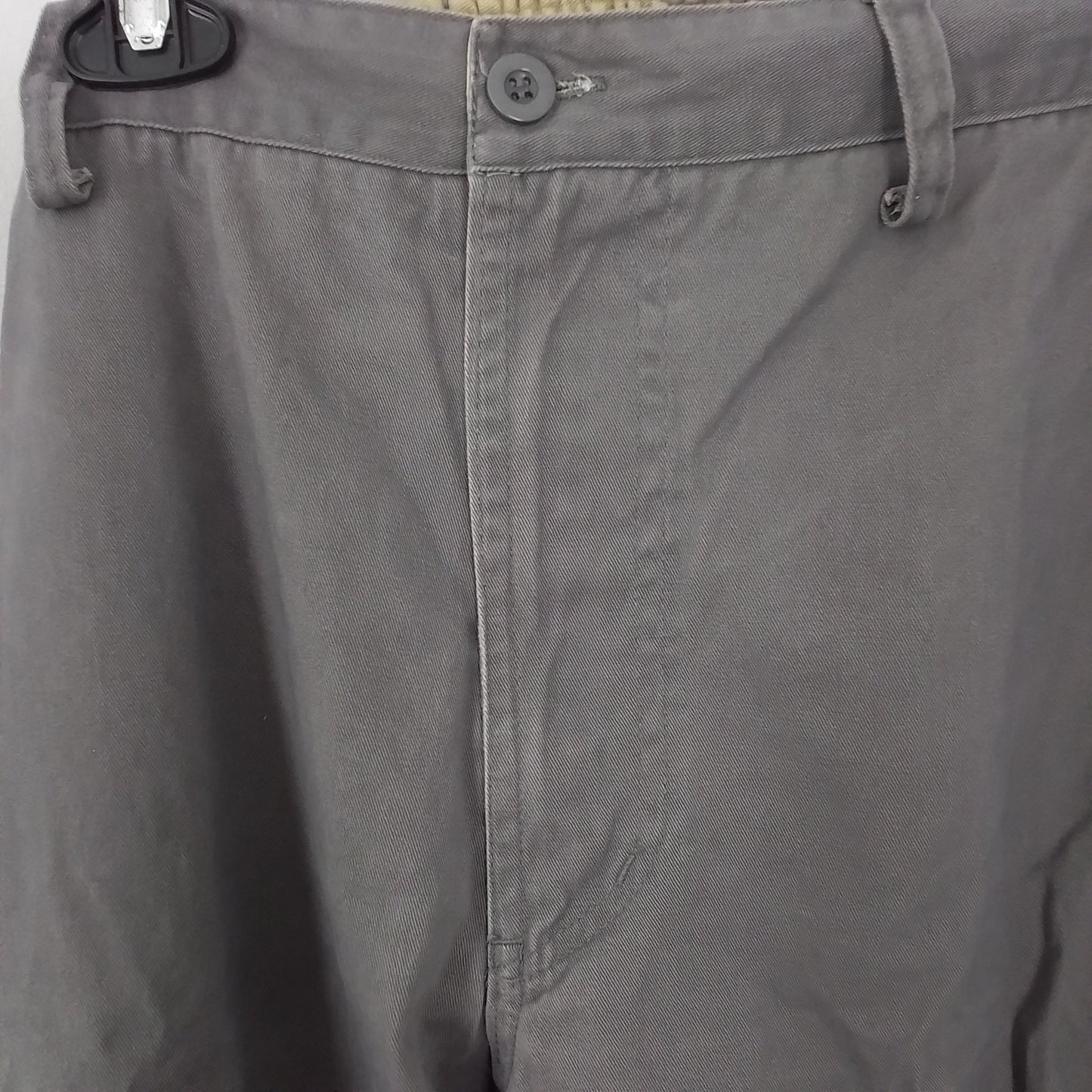 Men's Green Cotton Pants - Size 38