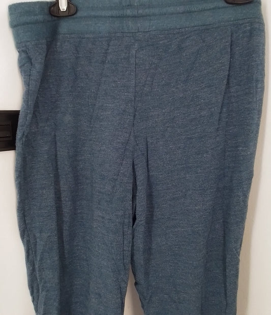 Women's Blue Rayon Sweatpants - Size L