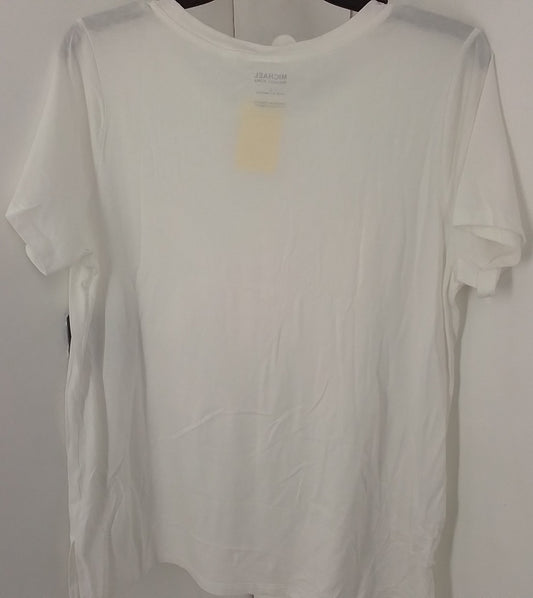Michael Kors Women's Shirt White L Cotton