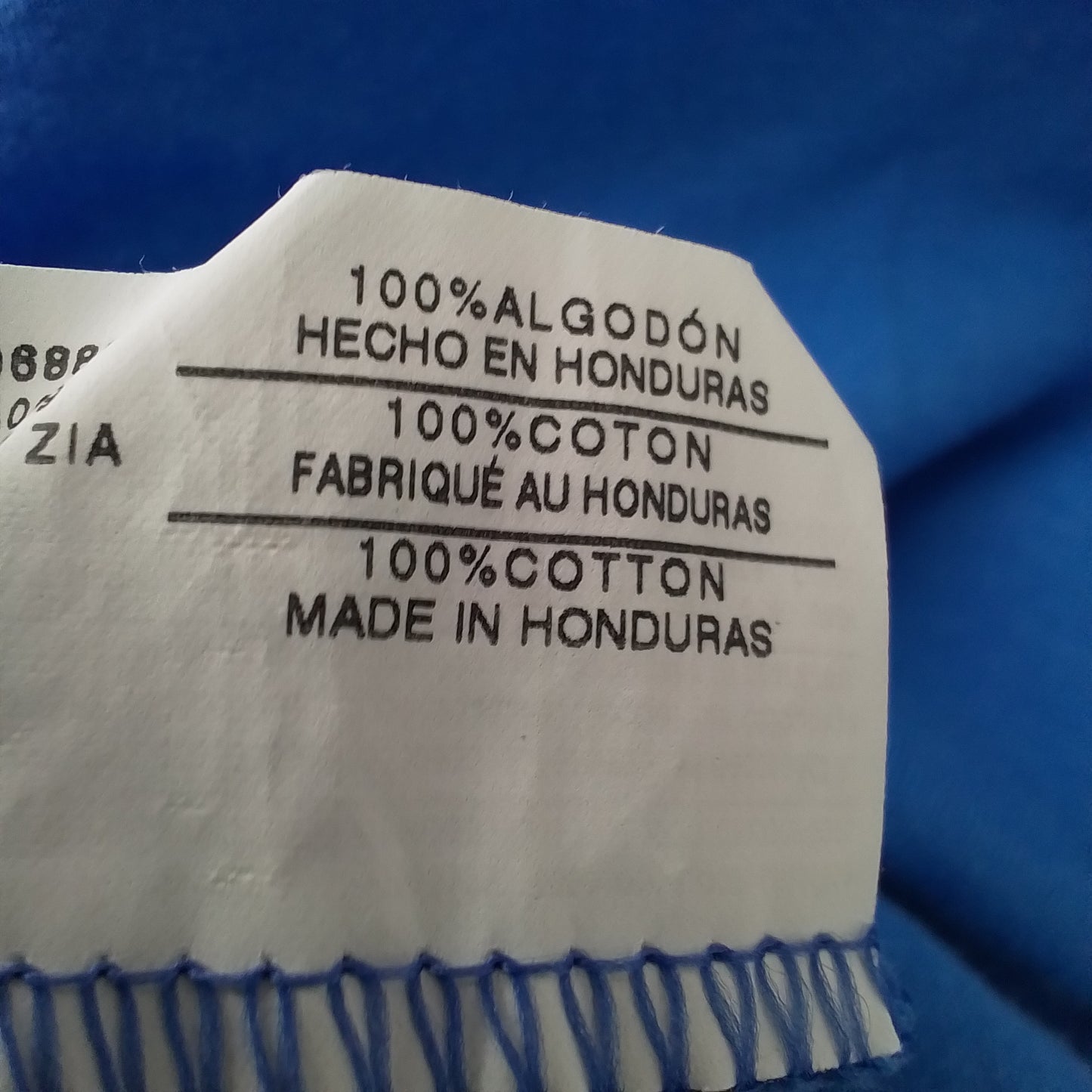 Just My Size Women's Blue Cotton Shirt - 4XL