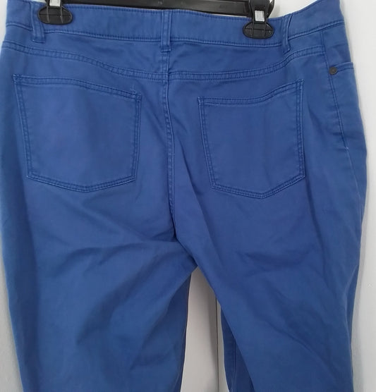 TALBOTS women's Blue Pants - Size 12