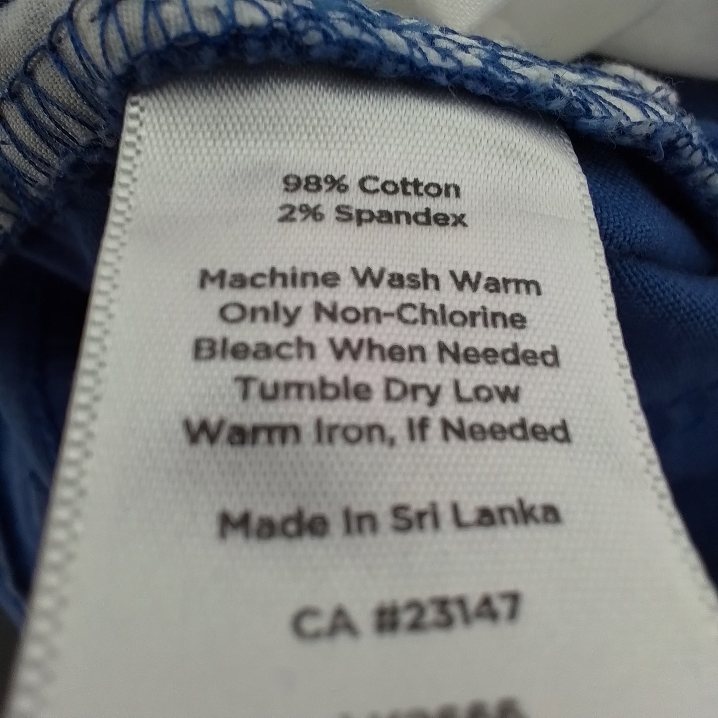 TALBOTS women's Blue Pants - Size 12