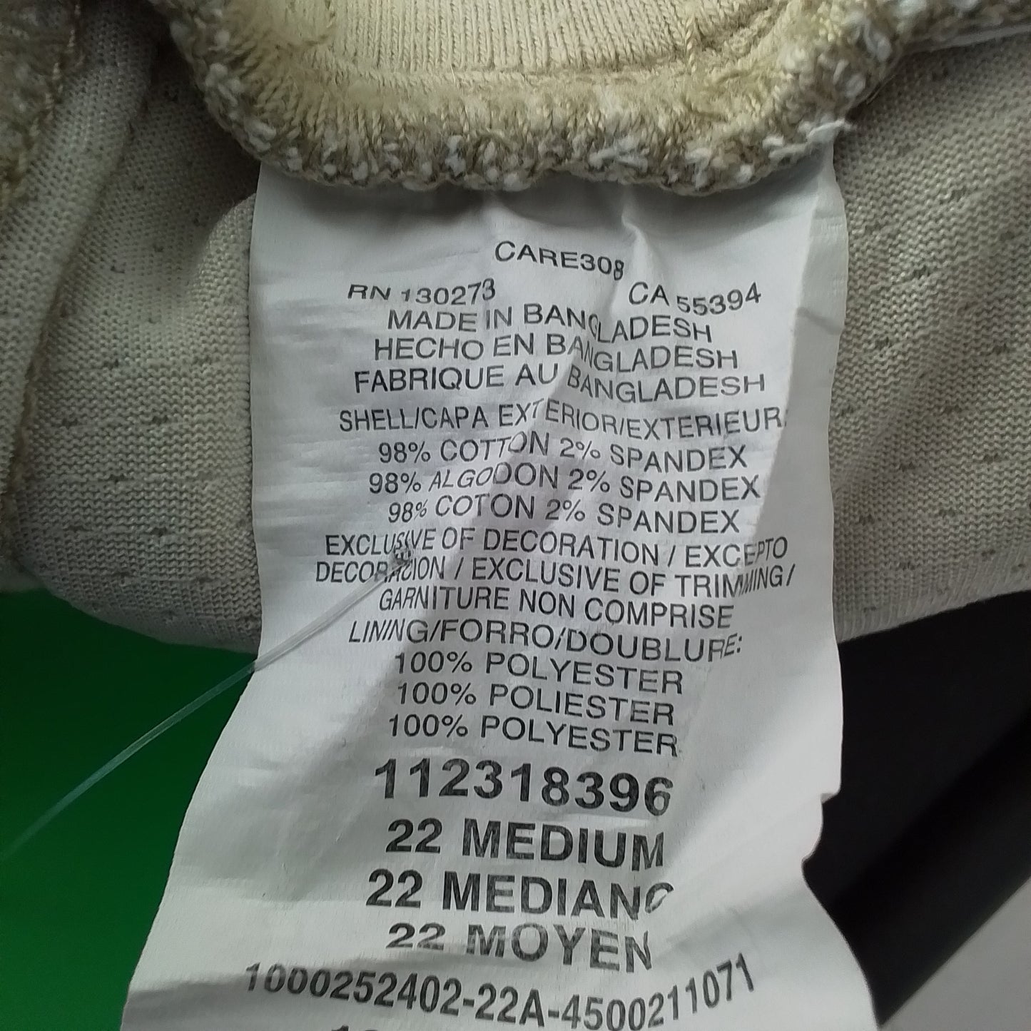 Lee Women's Brown Cotton Skirt - Size 22