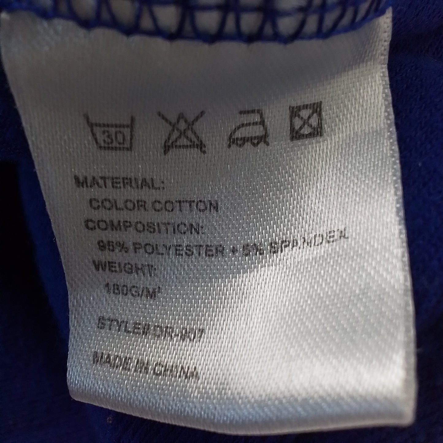 Women's Blue Cotton Dress - Size M