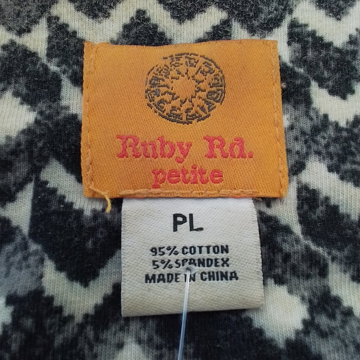 Ruby Rd Women's Brown Cotton Shirt - Size L