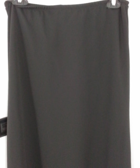 Women's Black Polyester Skirt - Size M