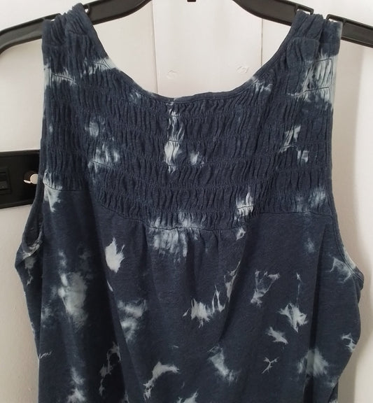 Women's Grey Cotton Shirt - Size L