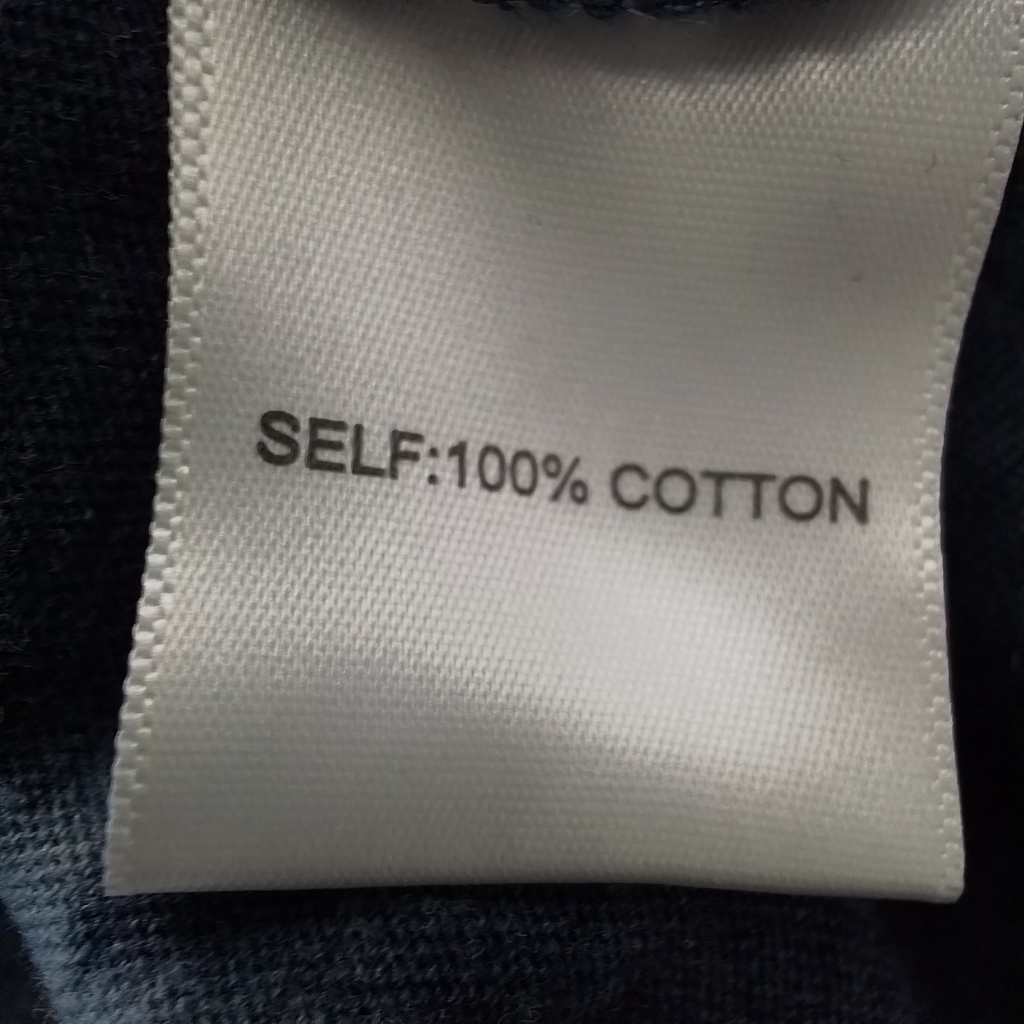 Women's Grey Cotton Shirt - Size L