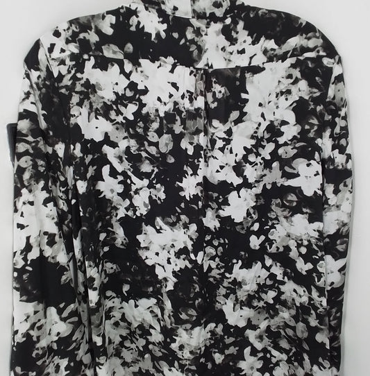 APT. 9 Women's Blazer L Polyester White/Black