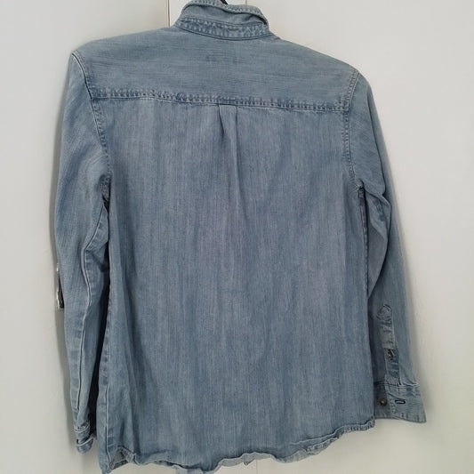 Cherokee Kids Denim Cotton Button Up Shirt