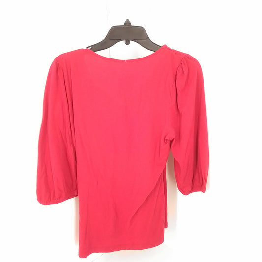 Women's Red Cotton Blouse - XL