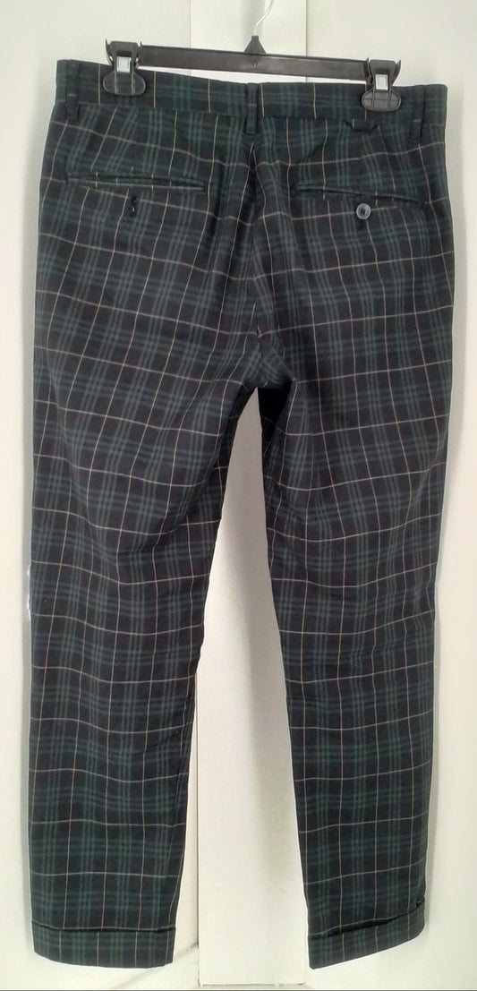 Men's Black Dress Pants, Size 30, Gently Used