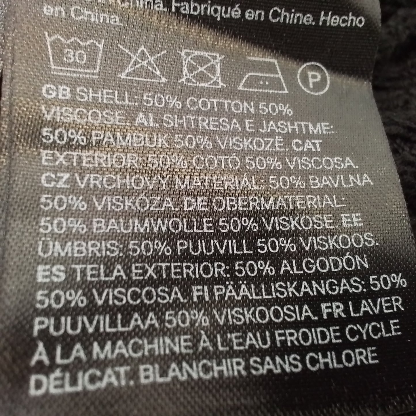 H&M Women's Black Sweater - Size S