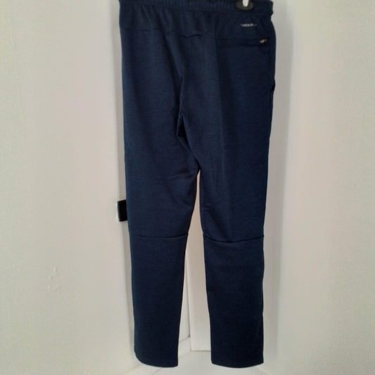 Women's Blue Polyester Tech Fleece Pants - Size S