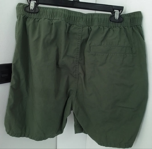 H&M Men's Green Cotton Shorts - Size S