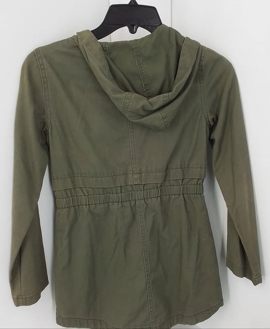 Kids Green Cotton Jacket