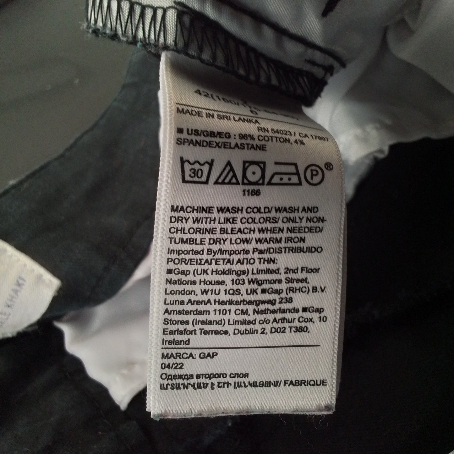 Gap Inc. women's Black Cotton Pants