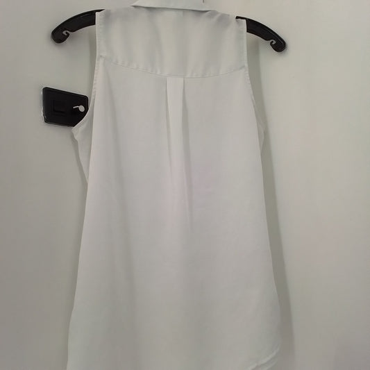 Express, Inc. Women's White Blouse - Size S, Polyester