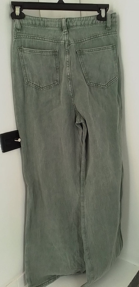Women's Green jeans Pants - XS