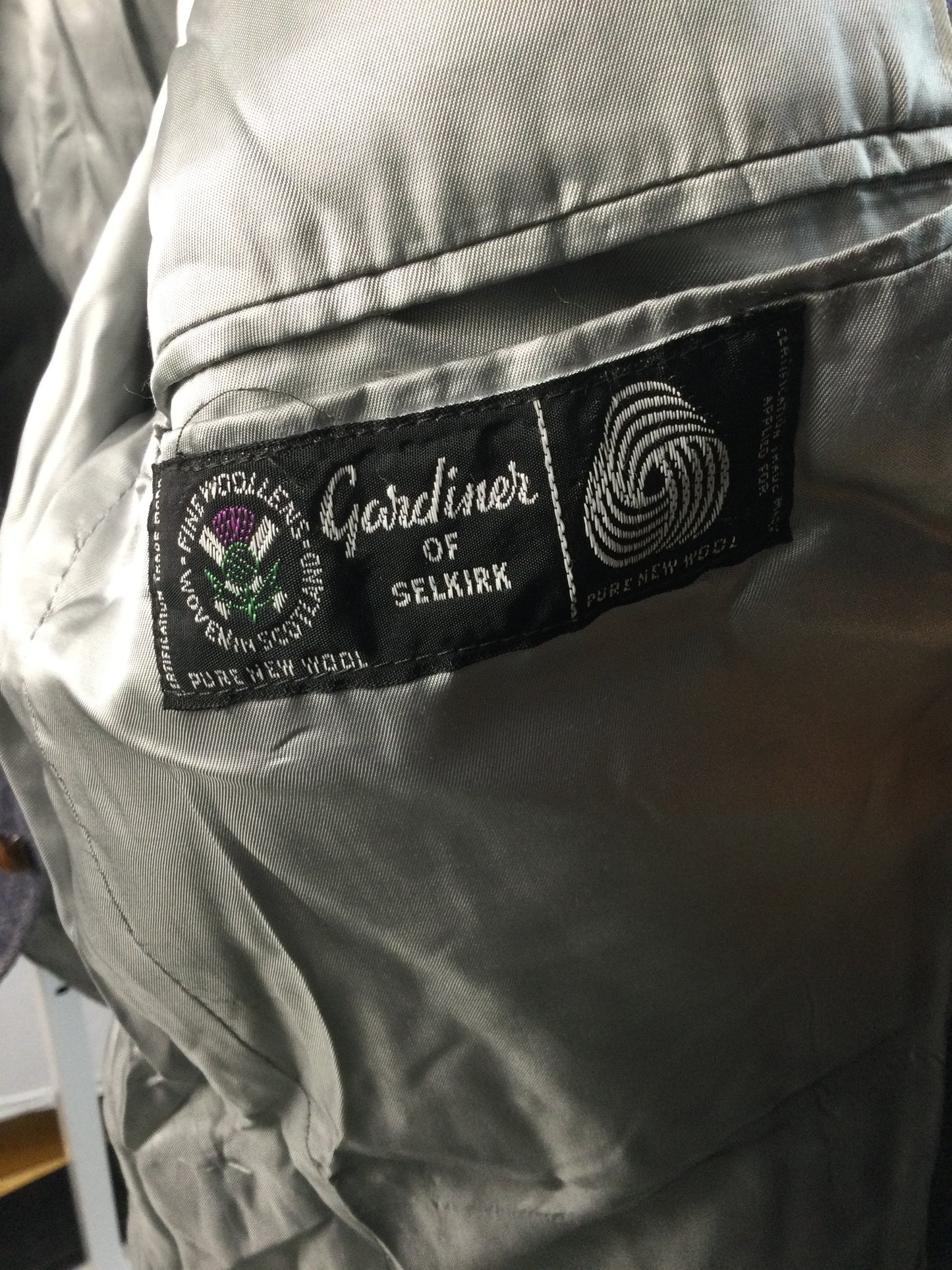 mens's button down blazer  tailored