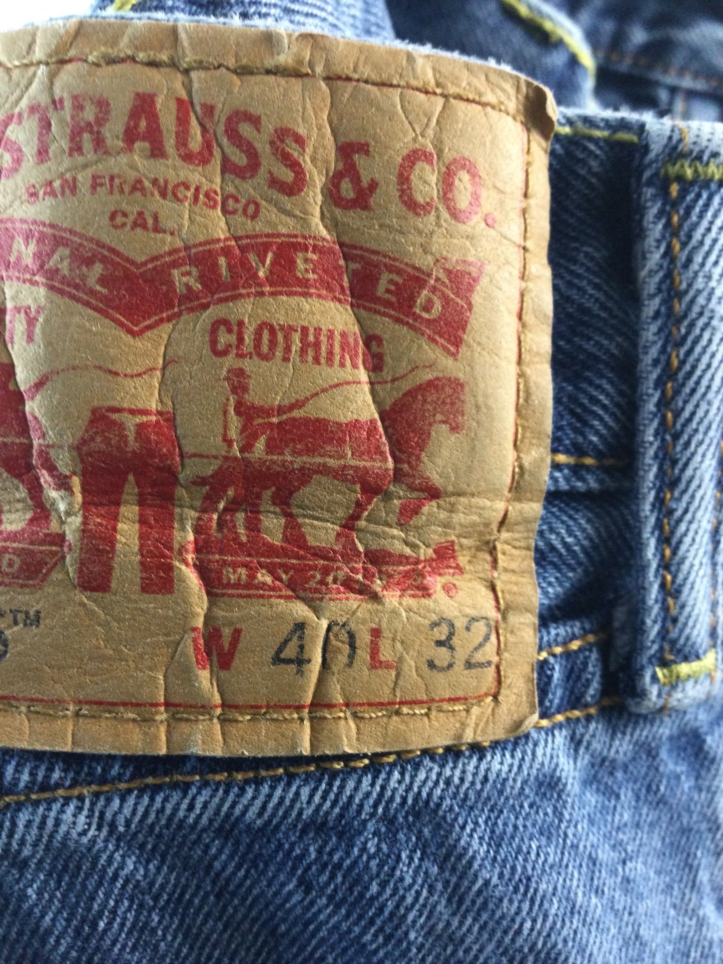 Men's Levi Strauss Jeans