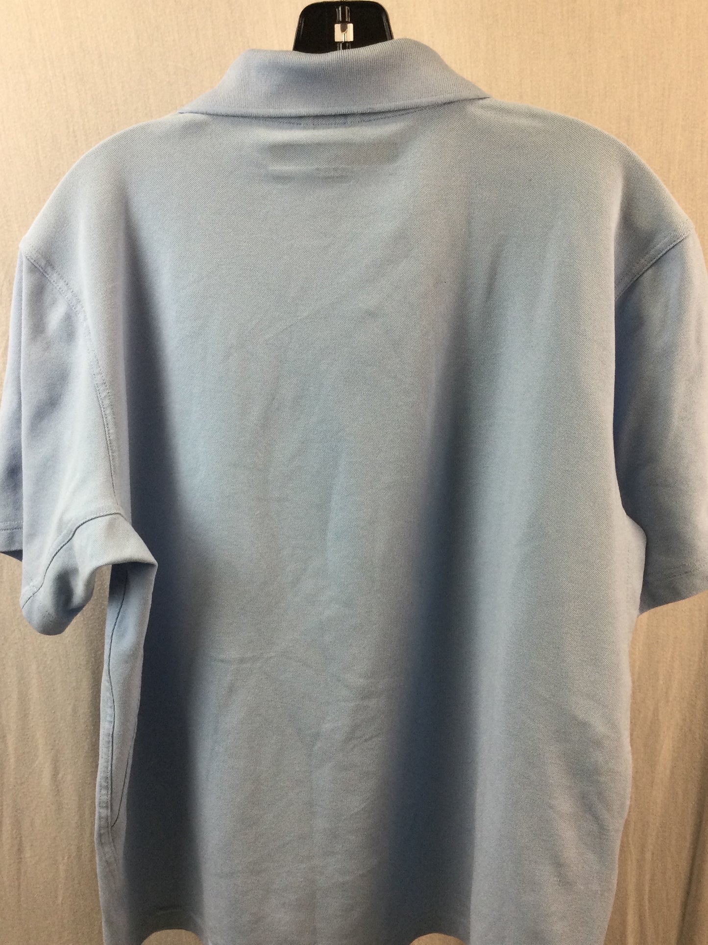 Men's Wrangler blue polo shirt