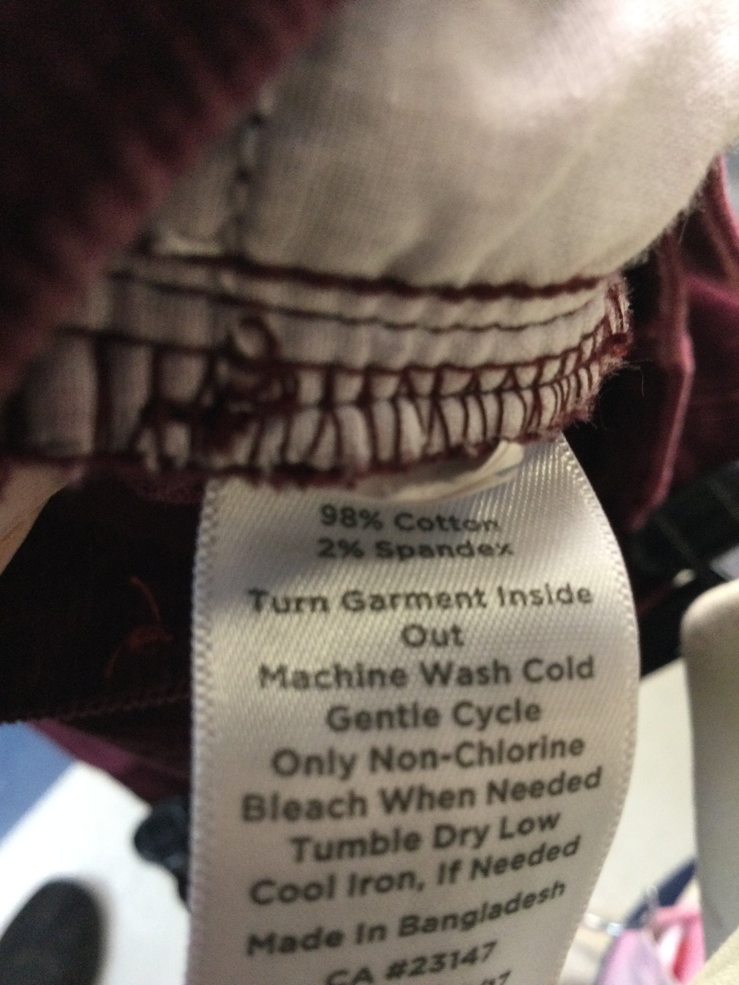 talbots simply flattering 5-pocket pants