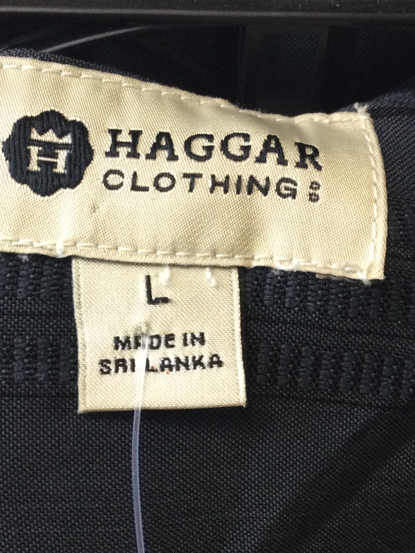 Mens Haggar Clothing Short Sleeve Button Down Shirt