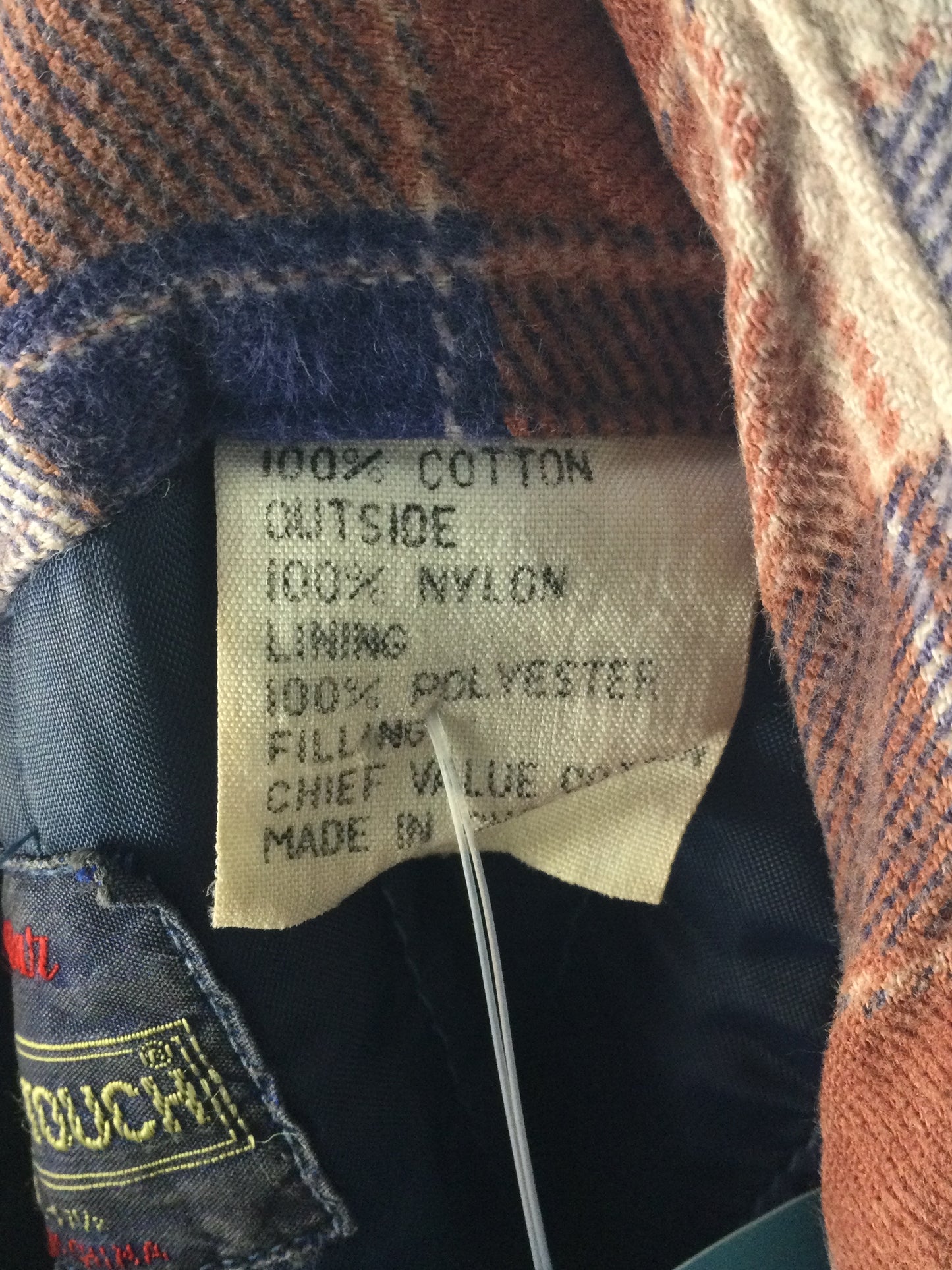 country touch men's flannel shirt