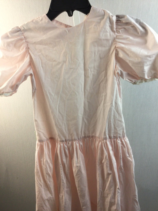 a girls pink dress