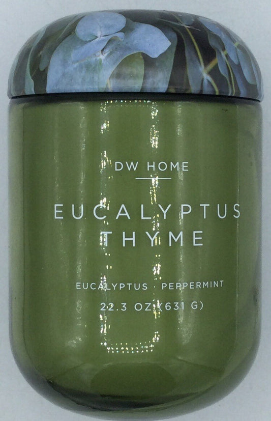 DW Home Candle Eucalyptus Thyme Peppermint 22.3oz 631g Single Wick Large