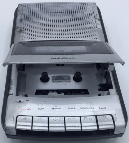 RadioShack Cassette Player Recorder CTR-121 Battery, DC, or AC no Power Cord VTG