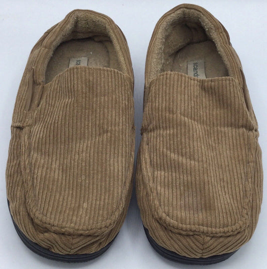 Scandia Woods Tan Men's US 10M Corduroy Slip-On Shoes/Slippers Hybrid B0A364 722