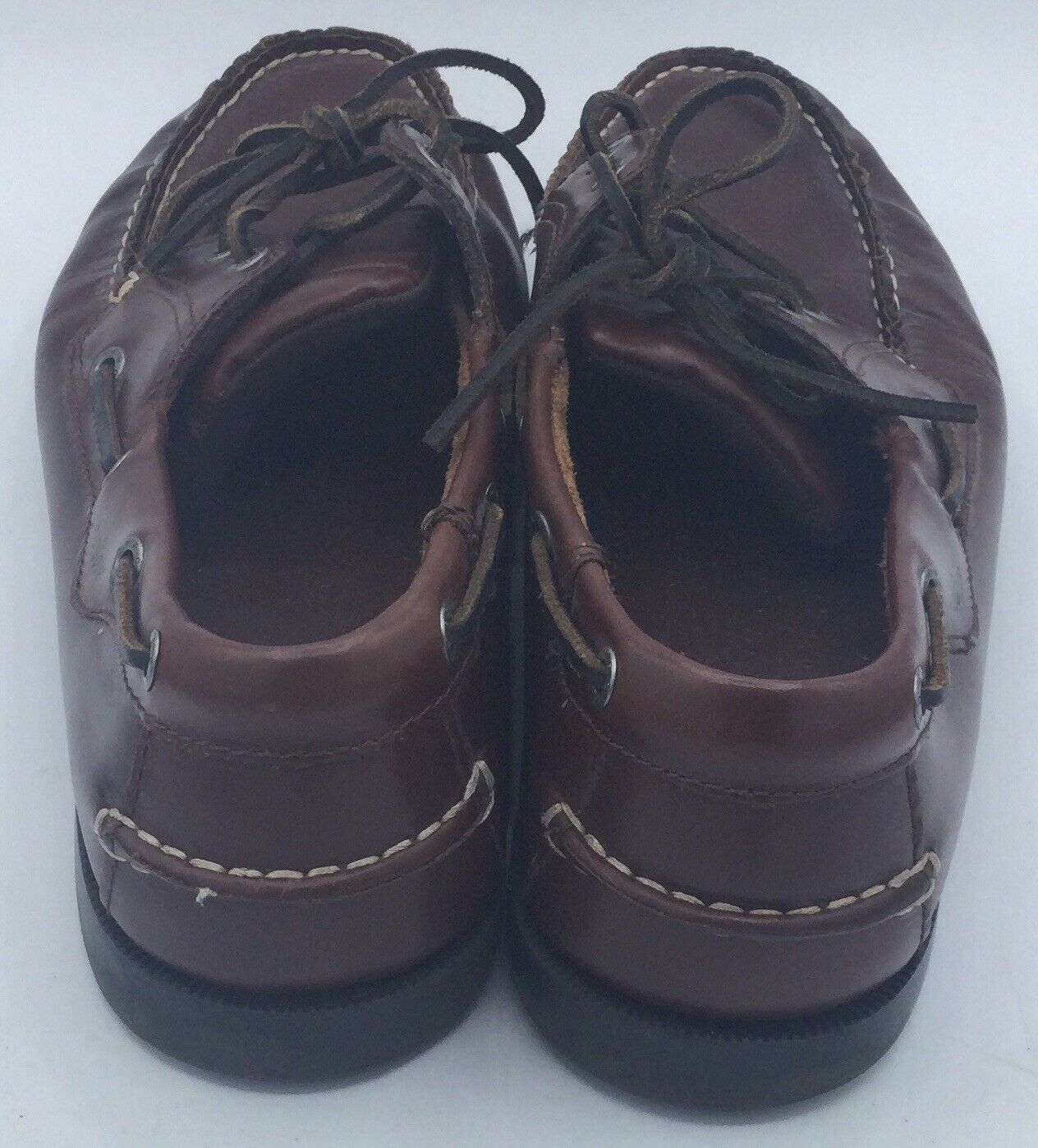 Dockers Men's US Size 11W Brown Leather Moccasins