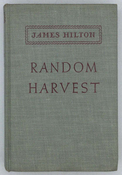 Random Harvest by James Hilton, 1941, Book Club Edition