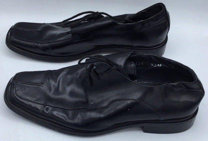 Giorgio V Men's Black Derby Shoes 051525 Size 9.5M US