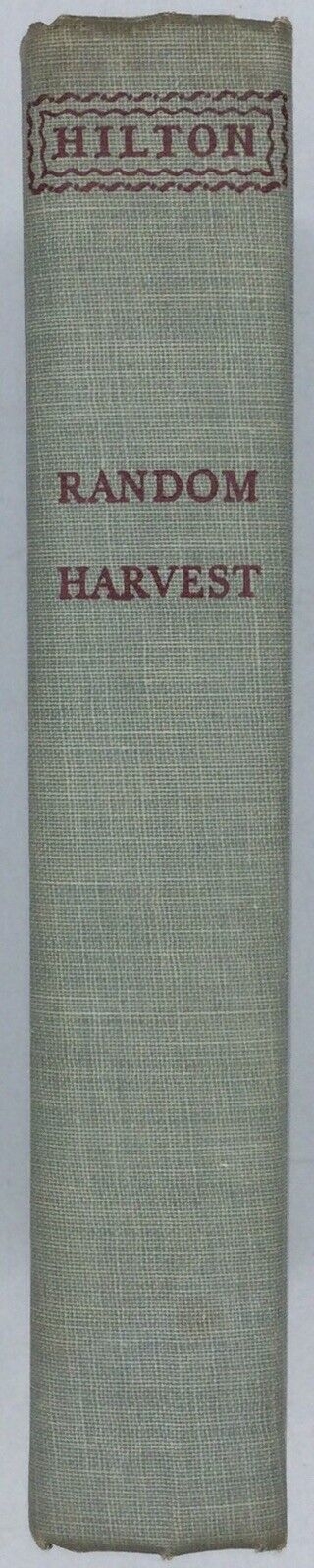 Random Harvest by James Hilton, 1941, Book Club Edition