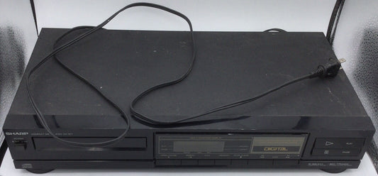 Sharp DX-677 Single Disc 3-beam 20 Track CD Player Vintage 1990 - Turns On