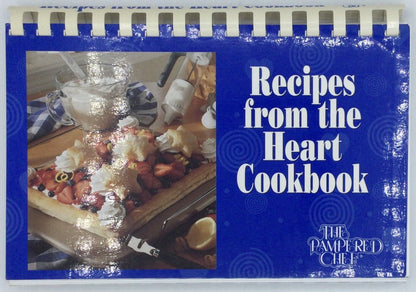 Recipes from the Heart Cookbook by Pampered Chef Staff (1997, Book, Other)