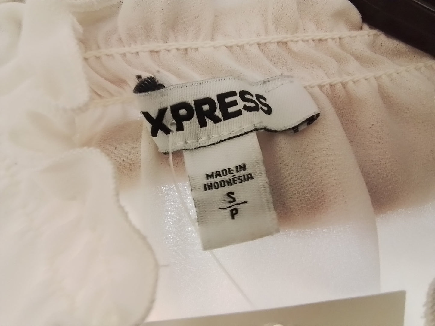 Express Women's White Shirt