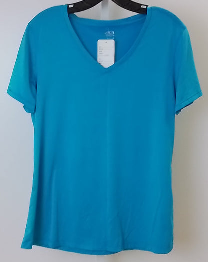 Athletic Works Women's Aqua Shirt