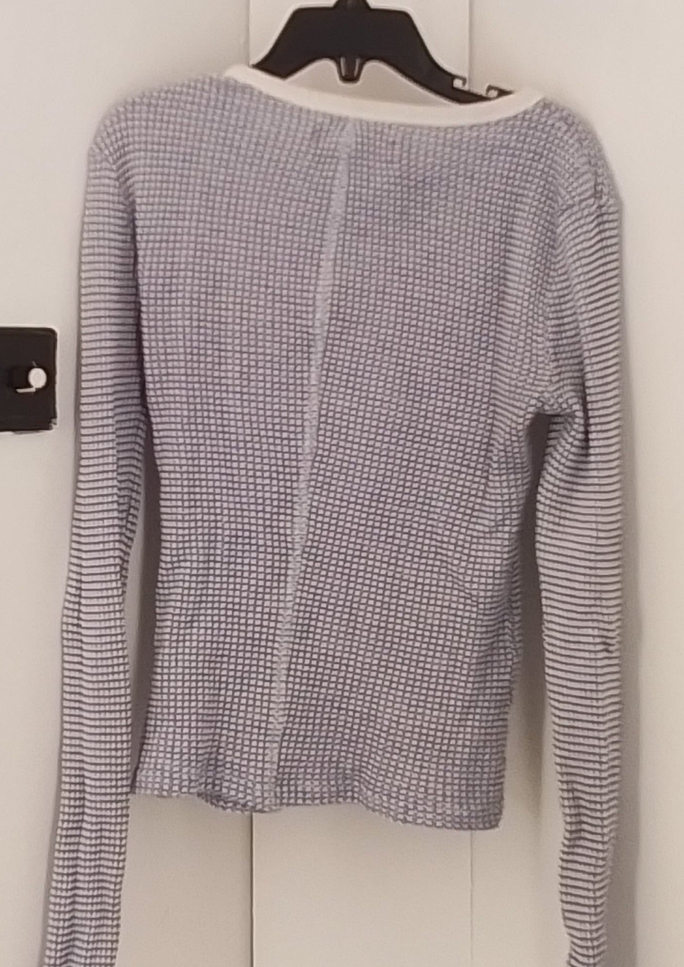 Urban Outfitters Blue Plaid Long Sleeve Shirt