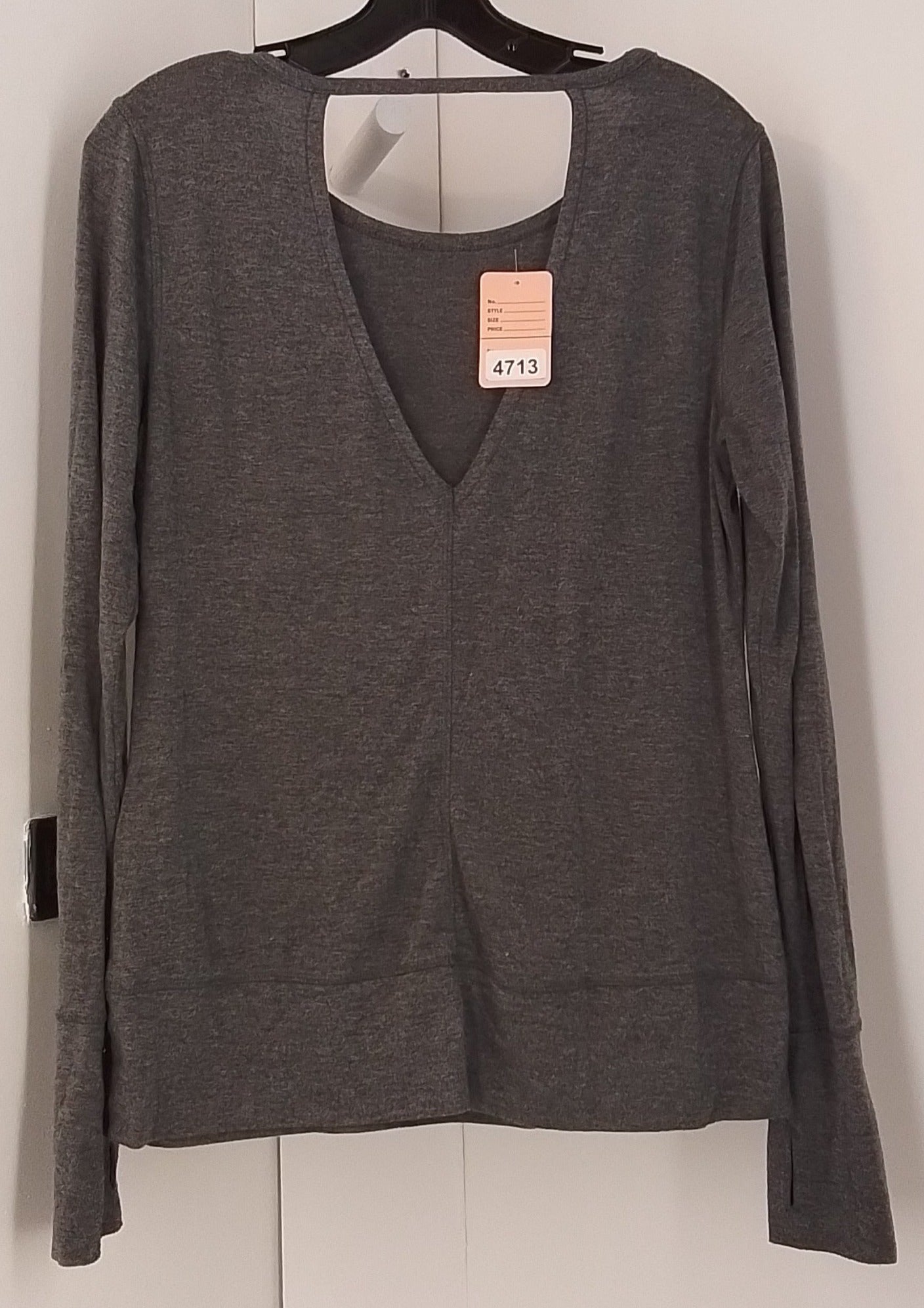 Gray Long Sleeve Shirt