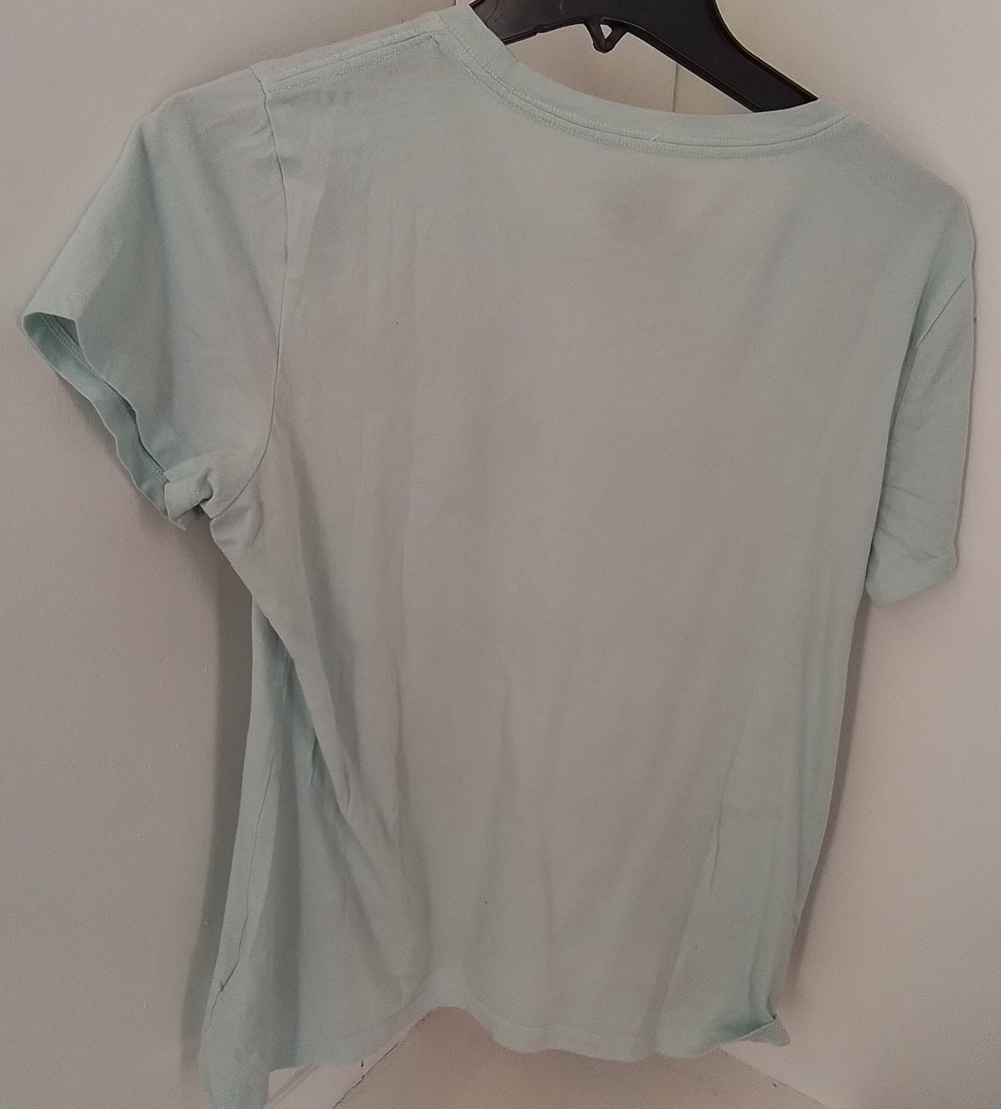 Gap Women's Aqua Blue Shirt